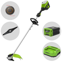 Greenworks GD60BC - Desbrozadora de bater&iacute;a - 60V - 2Ah - &iexcl;Starter kit 60V 2Ah gratis!