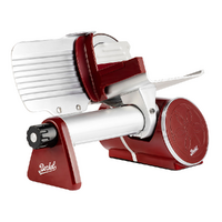 Berkel Icon Line 170 Rojo - Cortadora de fiambre con cuchilla de 170 mm