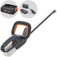 Gardena EasyCut 45/18V P4A - Cortasetos de bater&iacute;a 18V / 2Ah - Cuchilla de 45 cm