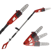 GeoTech PT 750 - Podadora el&eacute;ctrica con p&eacute;rtiga telesc&oacute;pica - Cuchilla de 8&quot;
