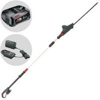 Bosch UniversalHedgePole 18 - Cortasetos de bater&iacute;a con p&eacute;rtiga telesc&oacute;pica - 18 V/2,5 Ah
