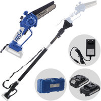 BullMach AION 10 - Podadora manual el&eacute;ctrica de bater&iacute;a + P&eacute;rtiga telesc&oacute;pica 130-200 cm - 2x21V 2Ah