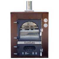 Horno de le&ntilde;a de empotrar Medius 60 Deluxe INC INOX - Esmalte de cobre