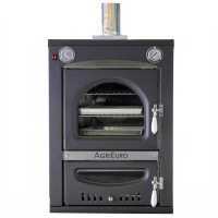 Horno de le&ntilde;a de empotrar Nuevo Minimus 50 Inc en acero &ndash; 3 pisos