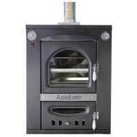 Horno de le&ntilde;a de emprotar Medius 60 Inc en acero - Ventilado