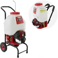 GeoTech SP 300 4T - Pulverizador de gasolina - De mochila + carro - 4 tiempos de gasolina