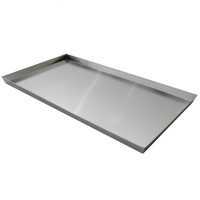 Bandeja de aluminio para horno a leña cm 45x80