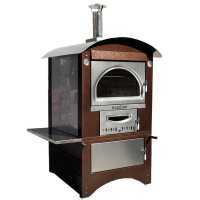 Horno de le&ntilde;a de exterior Maximus 80 Deluxe EXT INOX - Esmalte de cobre