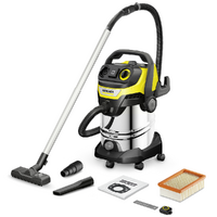 Karcher WD 7 Control P S 30/6/35/T - Aspirador - Depósito de acero inoxidable de 30 litros - 1400 W