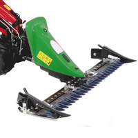 Barra segadora central profesional tipo SEMIFITTA con puntas laterales, cm 127