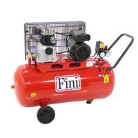 Fini Advanced MK 102 N 90 2M - Compresor de aire el&eacute;ctrico monof&aacute;sico de correa - Motor 2 HP - 90 L