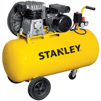 Stanley B 345/10/100 - Compresor de aire el&eacute;ctrico monof&aacute;sico de correa - Motor 3 HP - 100 L