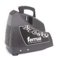 Ferrua Family - Compresor de aire compacto el&eacute;ctrico port&aacute;til - motor 1,5HP sin aceite