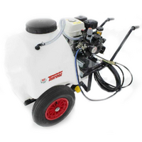 Carretilla fumigadora con gancho Comet APS41/Honda GP160 - dep&oacute;sito 120L