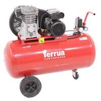 Ferrua FB28/100 CM2 - Compresor de aire el&eacute;ctrico monof&aacute;sico de correa - Motor 2 HP - 100 L