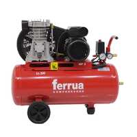 Ferrua FB28/50 CM2 - Compresor de aire electrico monof&aacute;sico de correa - Motor 2 HP - 50 L