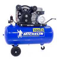 Michelin VCX 100-3 - Compresor el&eacute;ctrico de correa motor 3 HP - 100 l