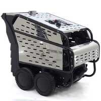 ITM - HOT STEEL 150/15 - Hidrolimpiadora profesional trif&aacute;sica de agua caliente - 150 bar - 900 L/h - Acero inoxidable