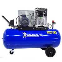 Michelin MCX 300 858 - Compresor de aire el&eacute;ctrico trif&aacute;sico de correa - Motor 7.5 HP - 270 L