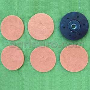 Disco de arrastre completo de juego 5 discos abrasivos para lustre