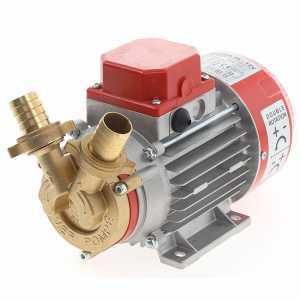 Bomba de trasiego de bronce Rover Marina 25 con bater&iacute;a 12V, electrobomba