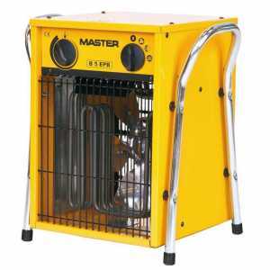 Generador el&eacute;ctrico trif&aacute;sico de aire caliente con ventilador Master B 5EPB