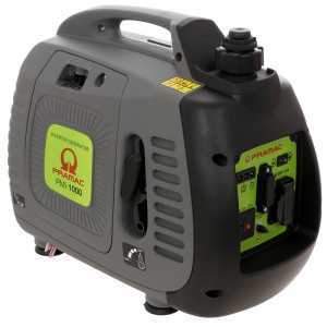 Generador el&eacute;ctrico inverter 0,9 kW monof&aacute;sico Pramac PMi1000 silencioso