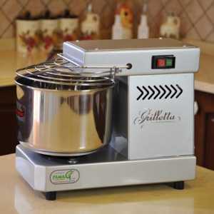 Amasadora de espiral 5 kg el&eacute;ctrica - Famag Grilletta IM 5 Color - Gris