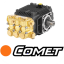 Hidrolimpiadora equipada con bomba Comet