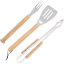 Kit con pinza, paleta y tenedor.